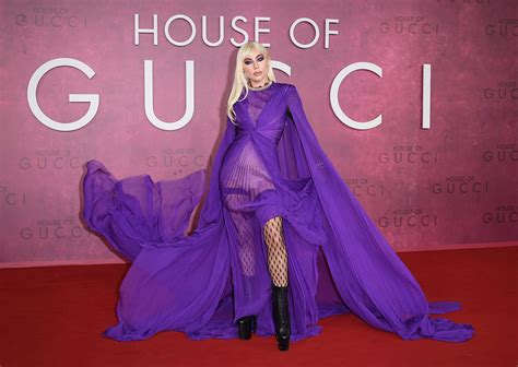 lady gaga house of gucci dress